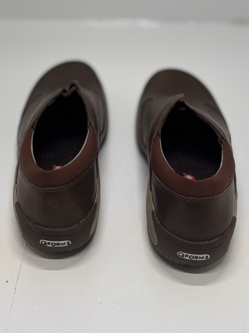 Merrell Women’s Espresso Brown Leather Slip-On Comfort Shoes Air Cushion Size 5 - Picture 11 of 13